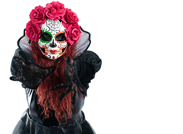 La Catrina pe picioroange